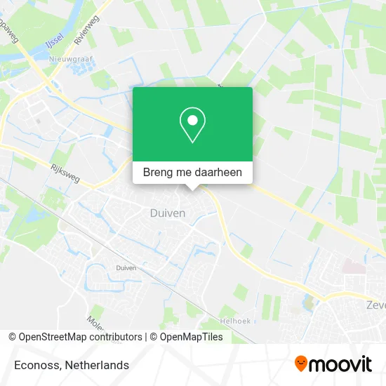 Econoss kaart