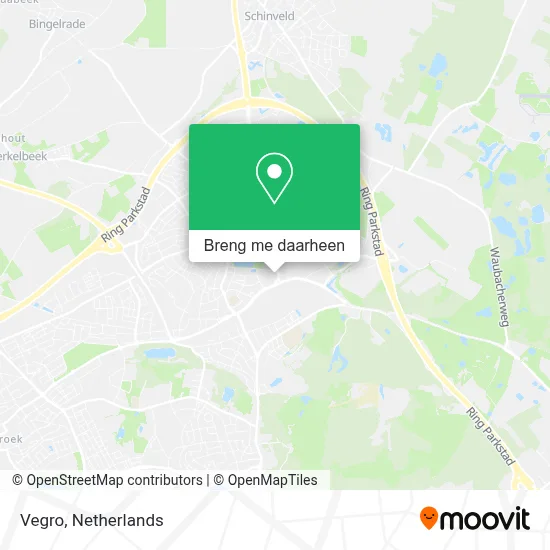 Vegro kaart