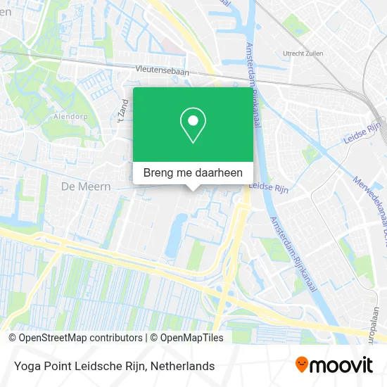 Yoga Point Leidsche Rijn kaart