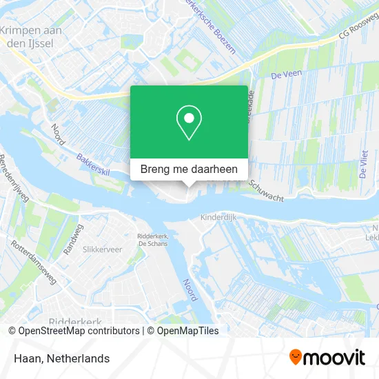Haan kaart