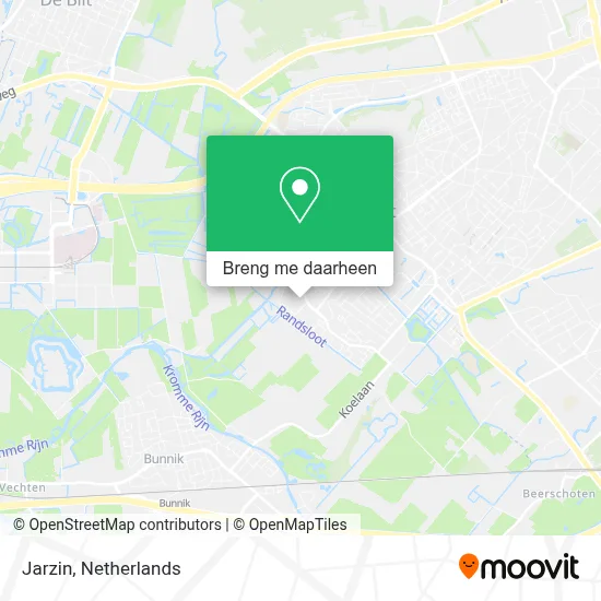 Jarzin kaart