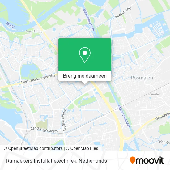 Ramaekers Installatietechniek kaart