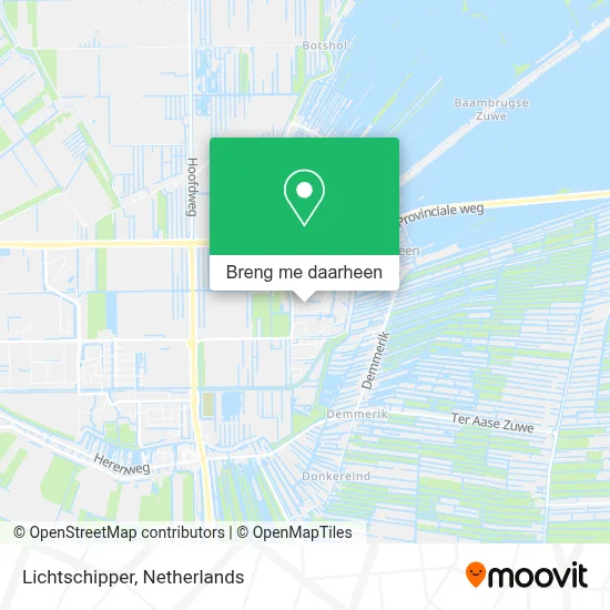 Lichtschipper kaart