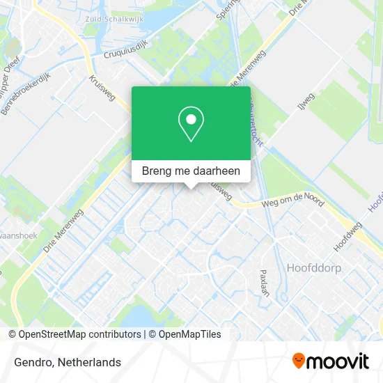 Gendro kaart