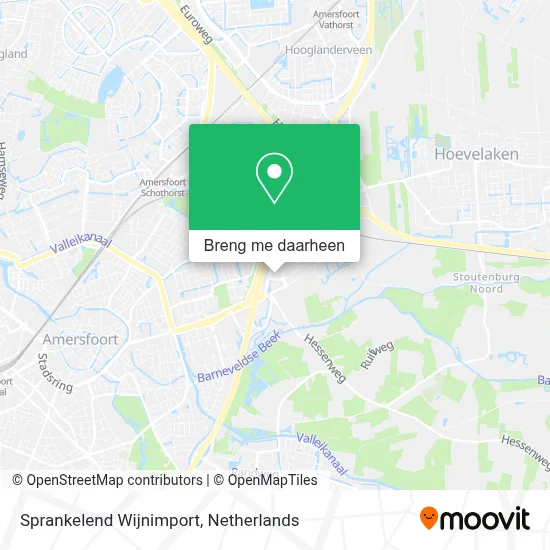 Sprankelend Wijnimport kaart
