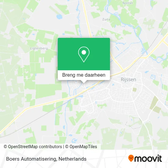 Boers Automatisering kaart
