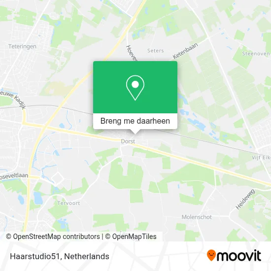 Haarstudio51 kaart