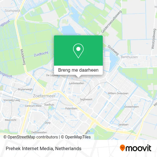 Prehek Internet Media kaart