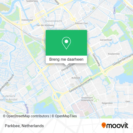 Parkbee kaart