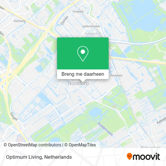 Optimum Living kaart