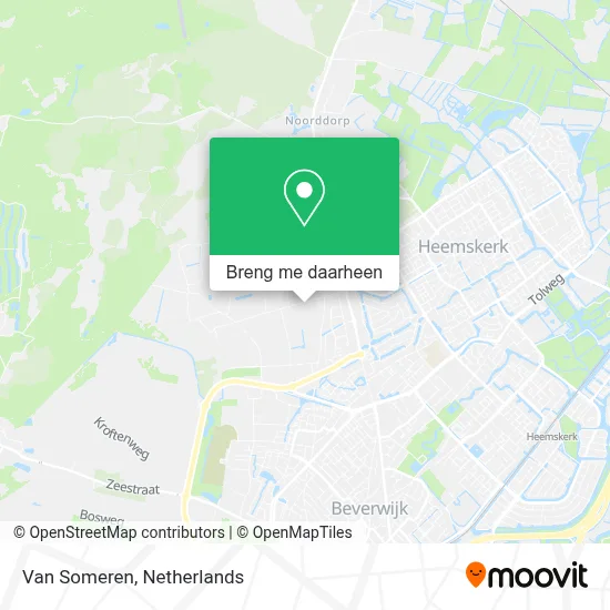 Van Someren kaart