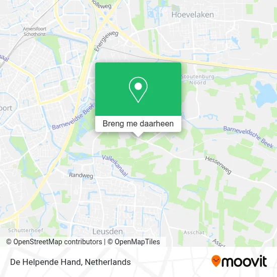 De Helpende Hand kaart