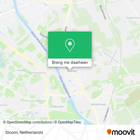 Stoom kaart