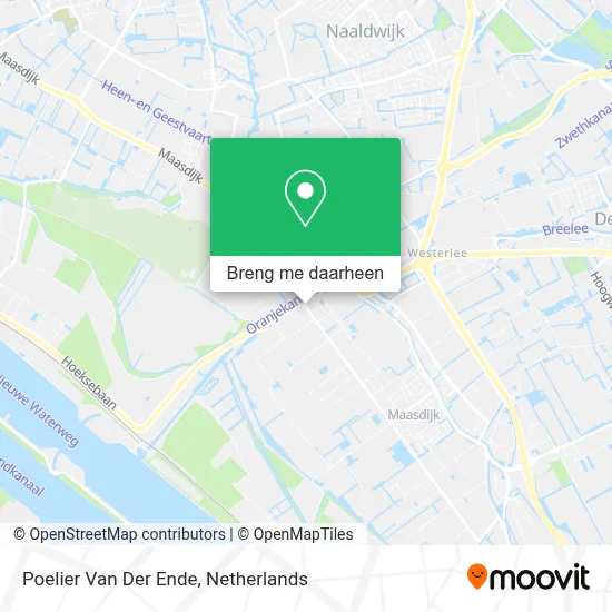 Poelier Van Der Ende kaart