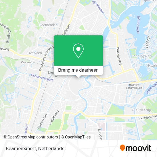 Beamerexpert kaart