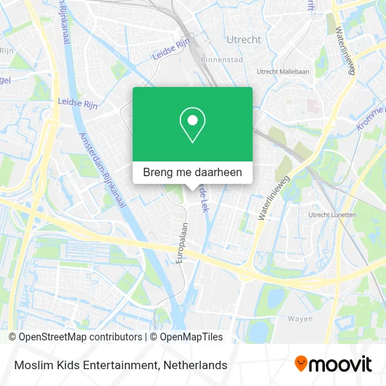 Moslim Kids Entertainment kaart