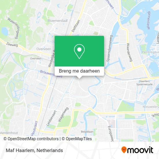Maf Haarlem kaart
