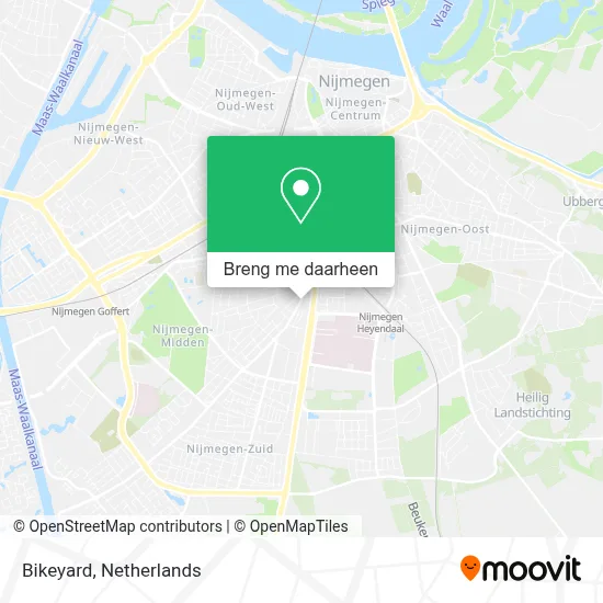 Bikeyard kaart