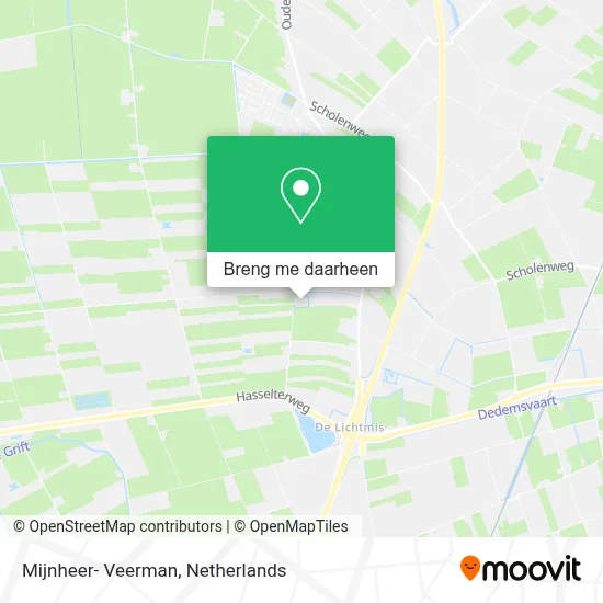 Mijnheer- Veerman kaart