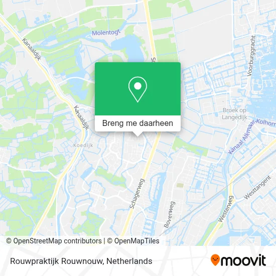 Rouwpraktijk Rouwnouw kaart