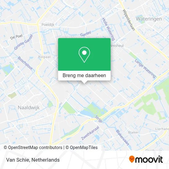 Van Schie kaart