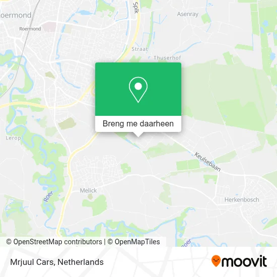 Mrjuul Cars kaart