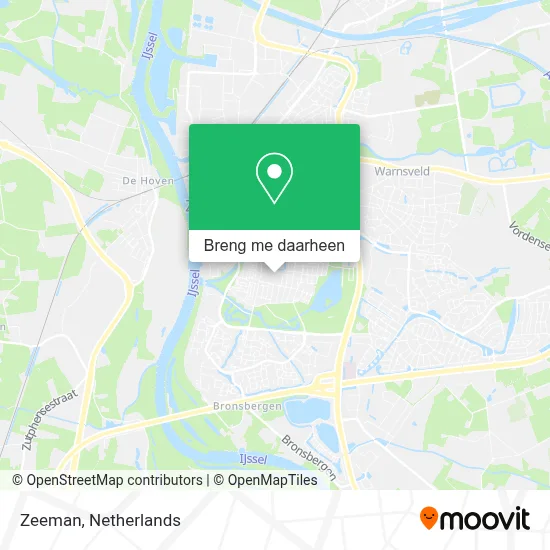 Zeeman kaart
