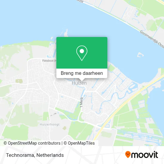 Technorama kaart