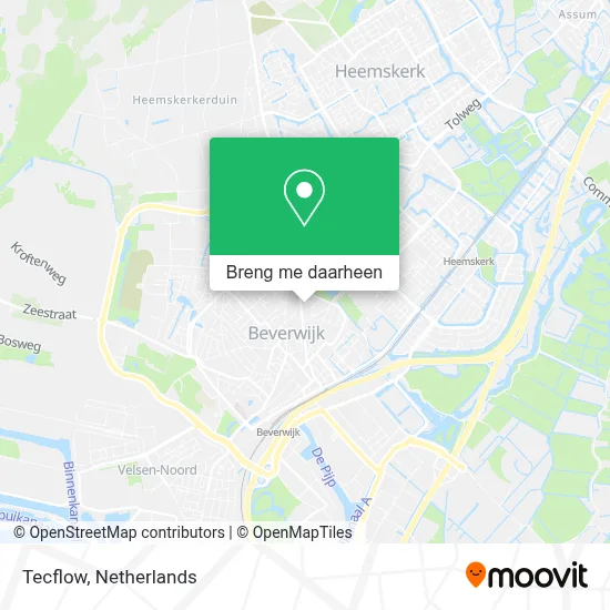 Tecflow kaart