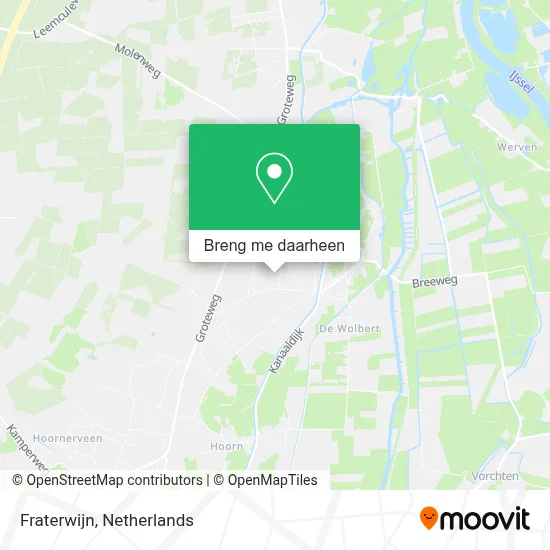 Fraterwijn kaart