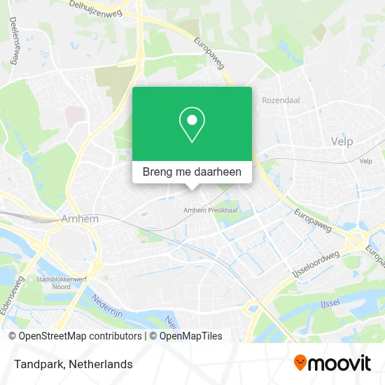 Tandpark kaart