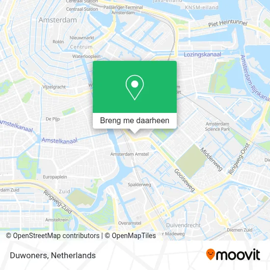 Duwoners kaart