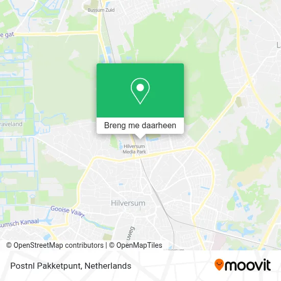 Postnl Pakketpunt kaart