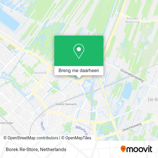 Borek Re-Store kaart