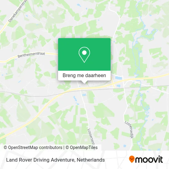 Land Rover Driving Adventure kaart