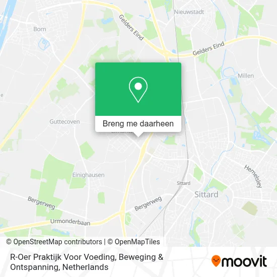 R-Oer Praktijk Voor Voeding, Beweging & Ontspanning kaart