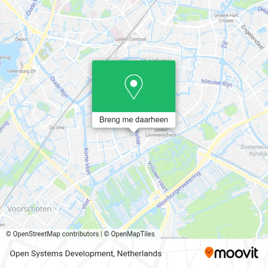 Open Systems Development kaart