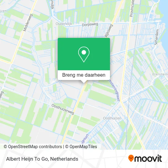 Albert Heijn To Go kaart