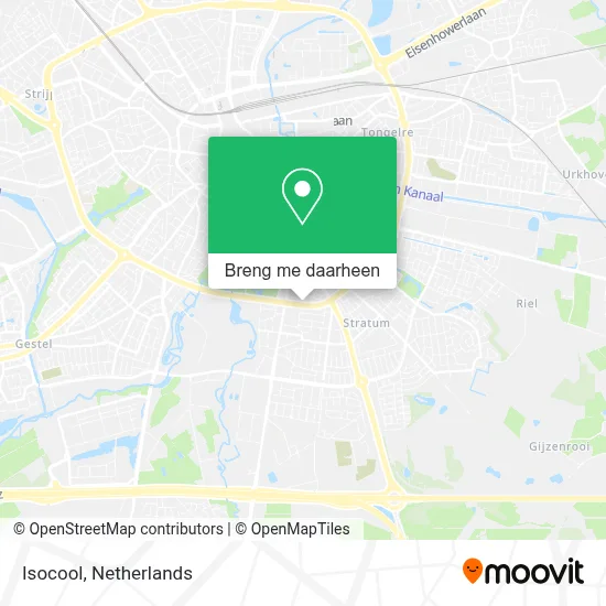 Isocool kaart