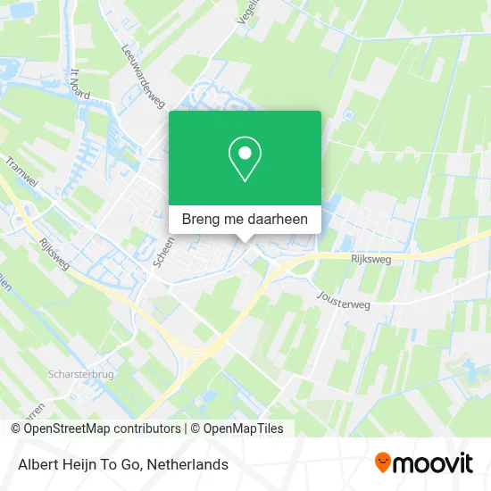 Albert Heijn To Go kaart