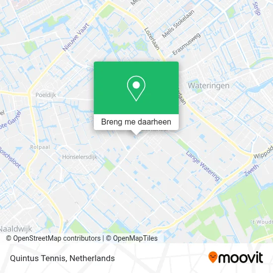 Quintus Tennis kaart