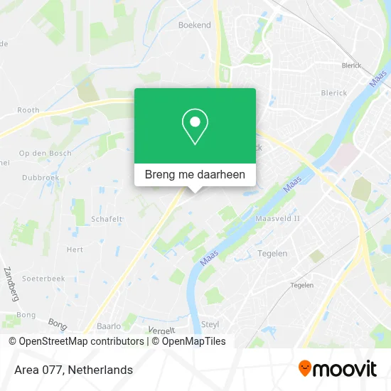 Area 077 kaart