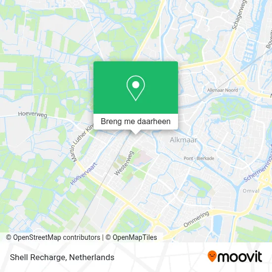 Shell Recharge kaart