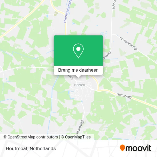 Houtmoat kaart