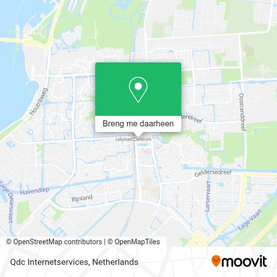 Qdc Internetservices kaart