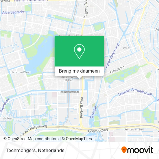 Techmongers kaart