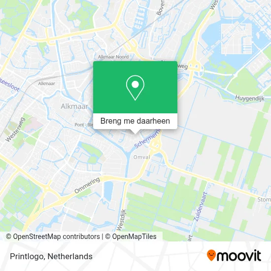 Printlogo kaart