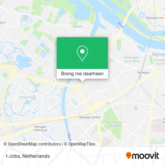 I-Jobs kaart