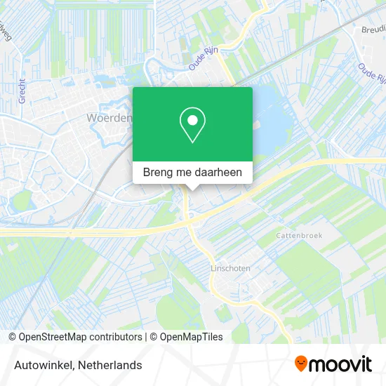 Autowinkel kaart