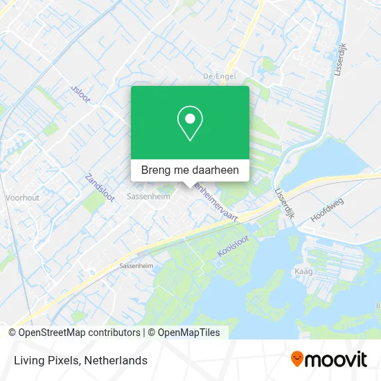 Living Pixels kaart